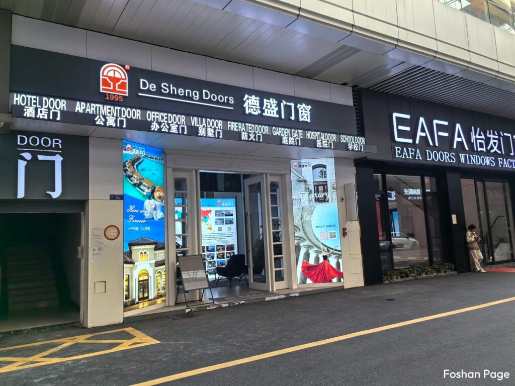 De-Sheng-Doors-supplier-in-Foshan-Huayi-Market