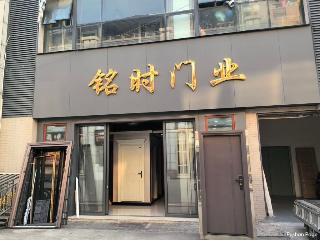 MINGSHI DOOR INDUSTRY in Huada Market